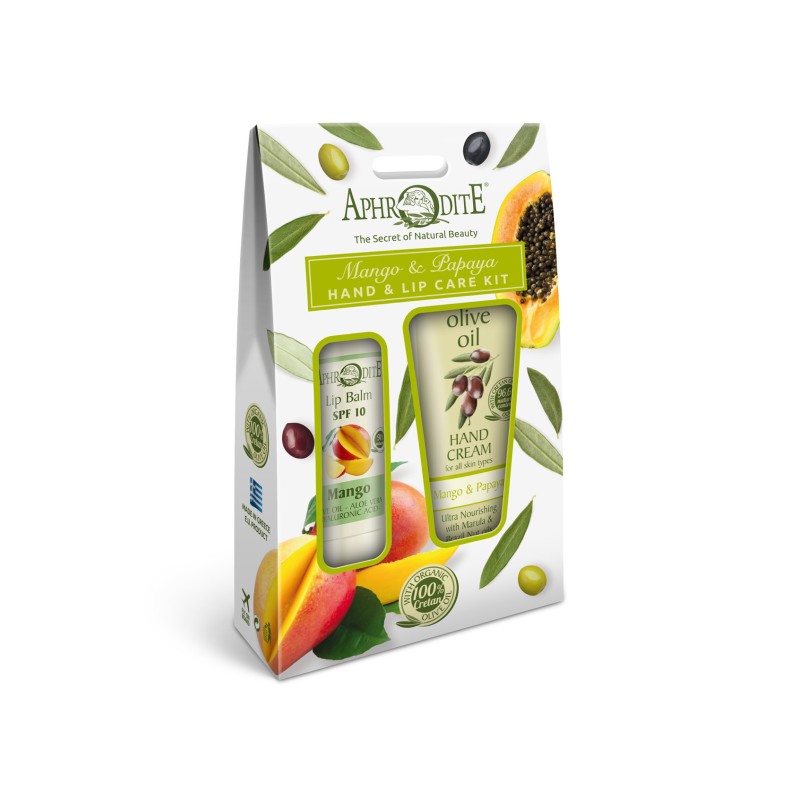 Mango & Papaya Collection: Hand & Lip Care Set