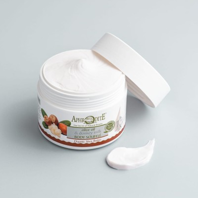 The Texture of "The Youth Elixir" Body Soufflé with Donkey Milk