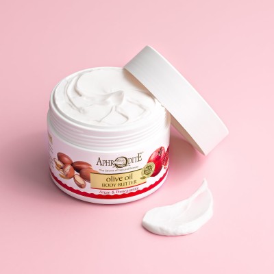 "The Texture of the Aphrodite Regenerating Body Butter with Argan & Pomegranate"