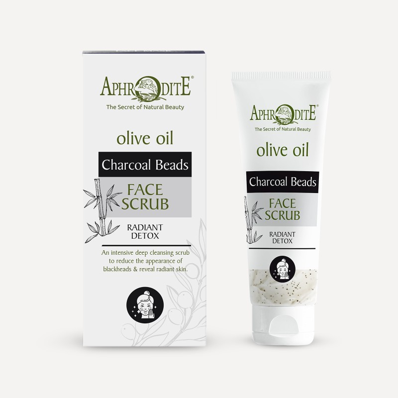 Exfoliant détoxifiant éclat pour le visage aux perles de charbon de bois