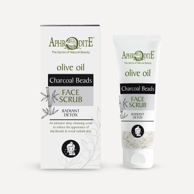 Exfoliant détoxifiant éclat pour le visage aux perles de charbon de bois