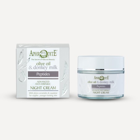 Crème de Nuit Anti-Rides Avancée Riche en Peptides