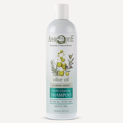 Sanftes Reinigungsshampoo mit Olivenöl & griechischen Kräutern
