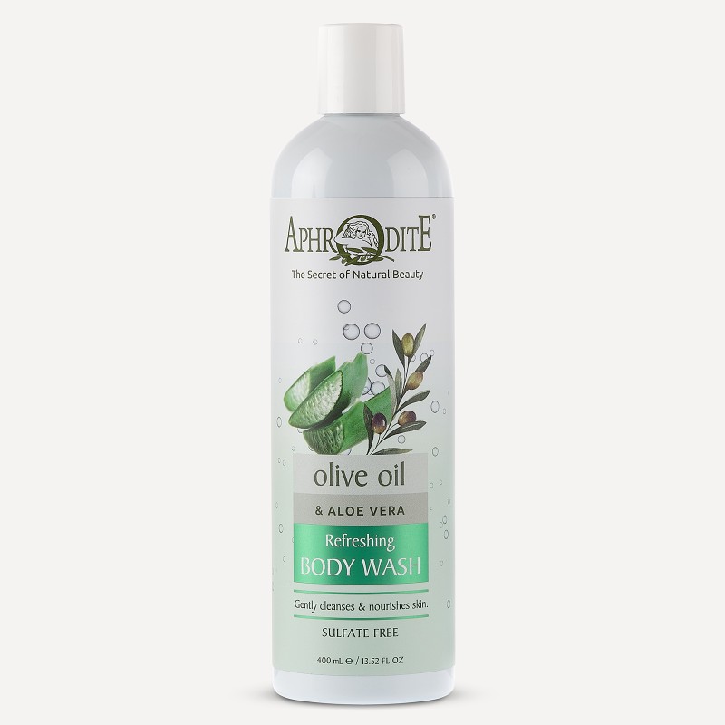 Gel Douche Rafraîchissant à l'Huile d'Olive et à l'Aloe Vera
