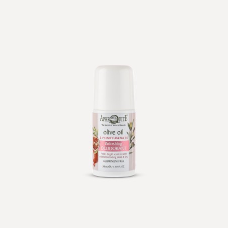 Aluminium Free Deodorant Roll-On - Pomegranate
