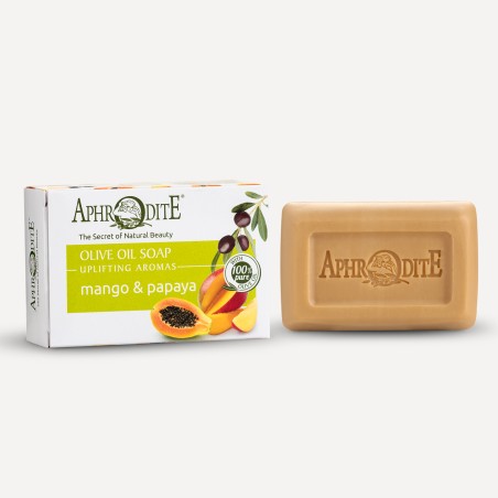 Aphrodite Olive Oil Soap with Mango & Papaya