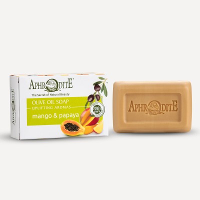 Aphrodite Olive Oil Soap with Mango & Papaya