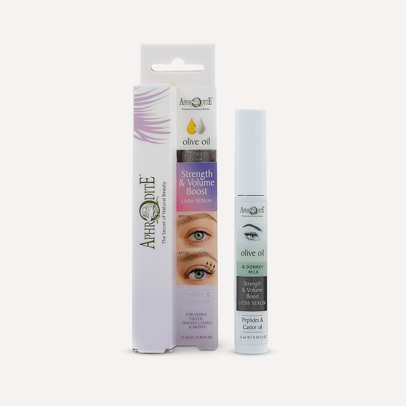 Strength & Volume Boost Lash Serum with Peptides & Castor Oil