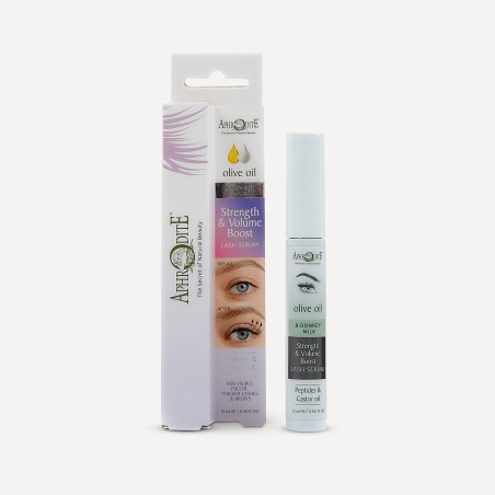 Strength & Volume Boost Lash Serum with Peptides & Castor Oil